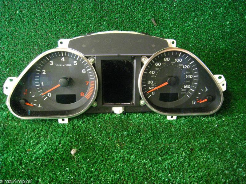 2005 audi a6 dash speedometer instrument gauge cluster w/o adaptive cruise 