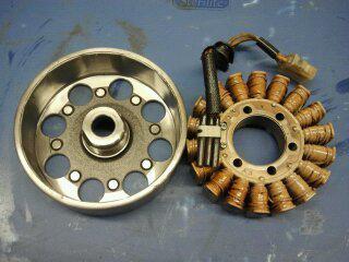 01/02 suzuki gsx-r 1k stator & rotor