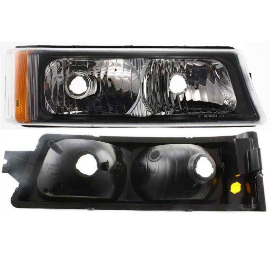 Chevy silverado 03-07 right park side marker corner signal light lamp