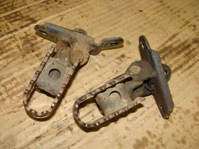 1978 suzuki ts250 ts 250 savage enduro riders foot pegs