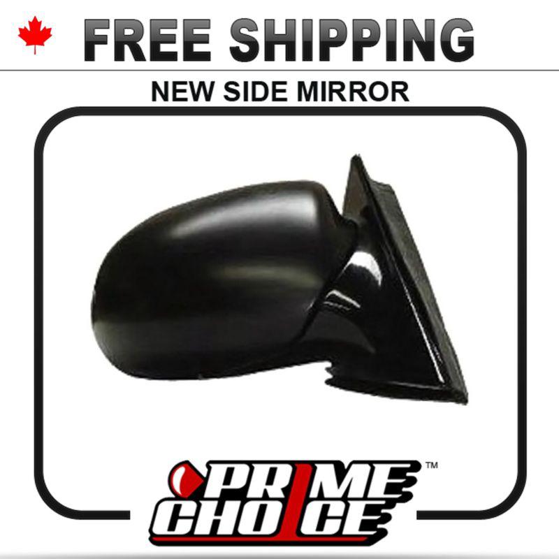 New power non heated passengers side view door mirror