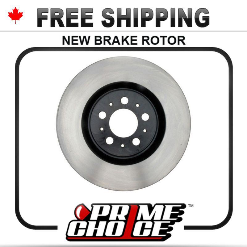 1 premium new disc brake rotor for front fits left driver / right passenger side