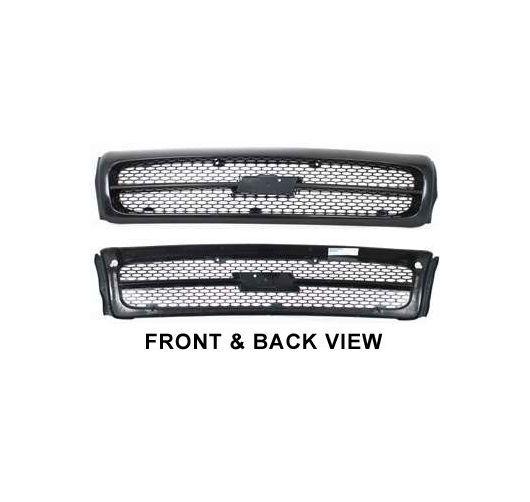 Chevy impala ss caprice black front end grille grill