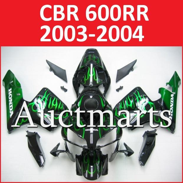 Fit honda 03 04 cbr600rr cbr 600 rr 2003 2004 fairing kit abs plastics a34 a01