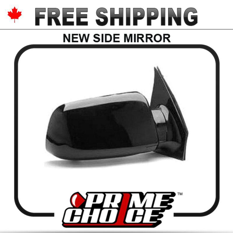 New electric power black passenger side view mirror astro/safari van right door