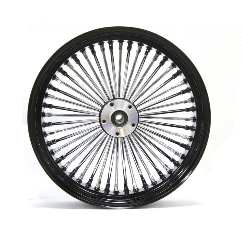 54cc4 ultima king spoke black front single disc wheel 3/4" axle 19 x 2.15 for 86