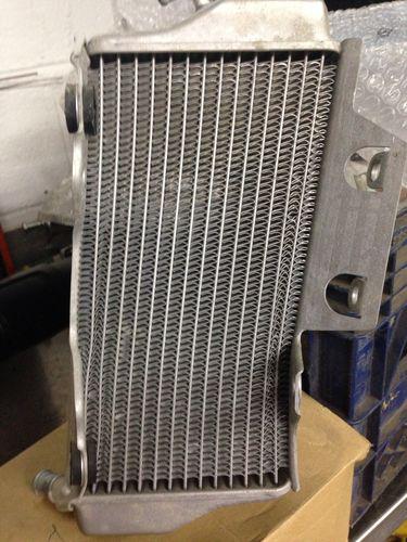 2007 honda cr 125 radiator left side