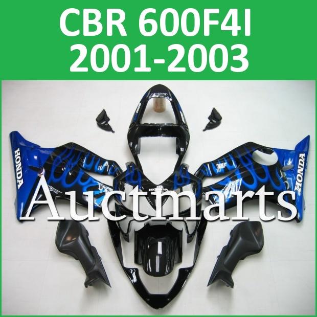 Fit honda 01 02 03 cbr 600f f4i 2001 2002 2003 fairing kit abs plastics c15 c13