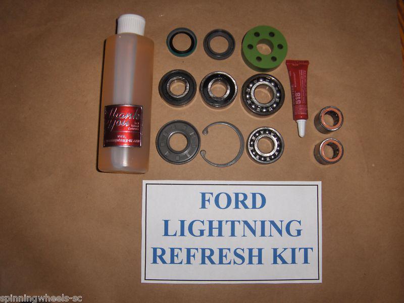 Ford lightning supercharger refresh kit w/rotor pack bearings and seals