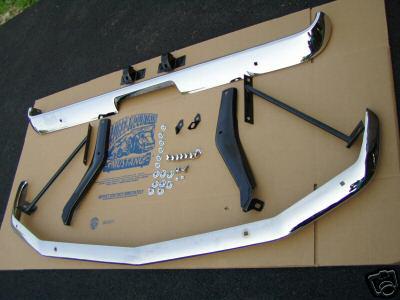 1967 1968 mustang bumper and bracket kit*