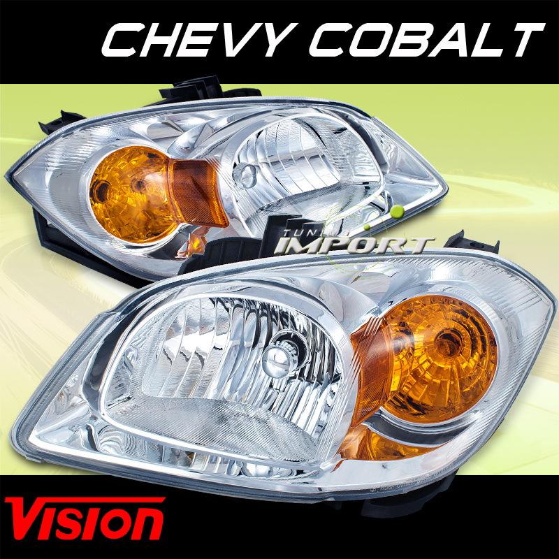 06-08 chevy cobalt ltz vision pair replacement left right headlights lamp set