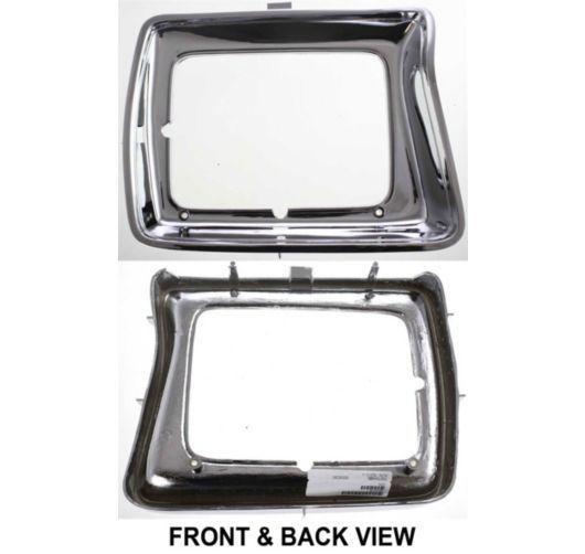 78 79 f100 f150 f250 f350 bronco headlight bezel chrome