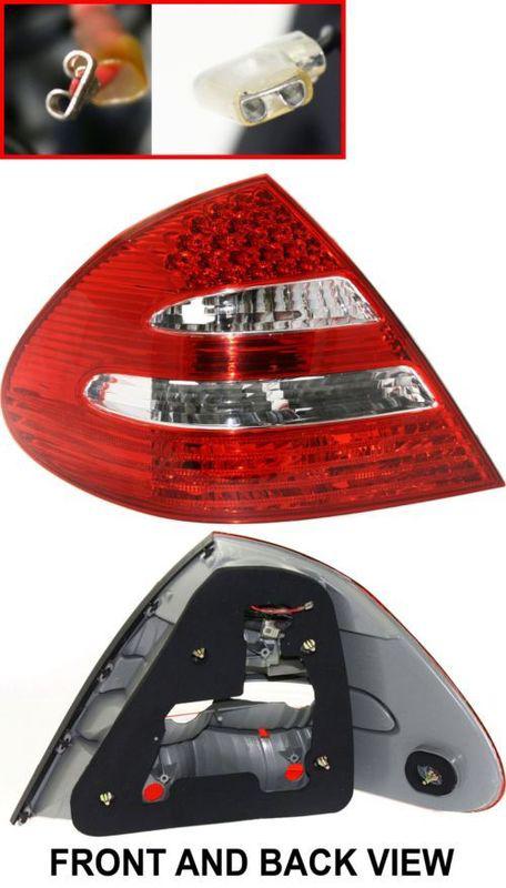 Tail light brake lamp rear lens & housing driver's left side lh