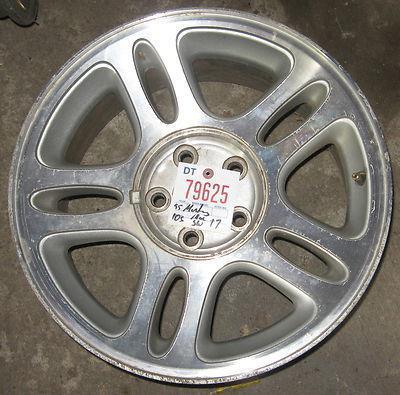 Ford 98 mustang alloy wheel/rim 10 spoke machined with silver inserts 1998 79625