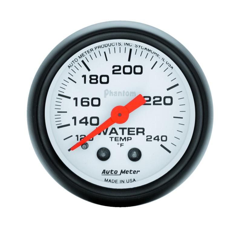 Auto meter 5732 phantom; mechanical water temperature gauge