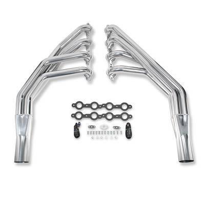 Hooker super comp headers full-length silver ceramic coated 1 3/4" primaries