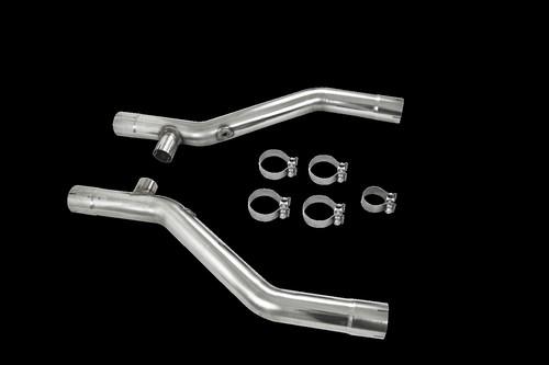 Mbrp exhaust c7232409 competition series; off road h-pipe 11-12 mustang