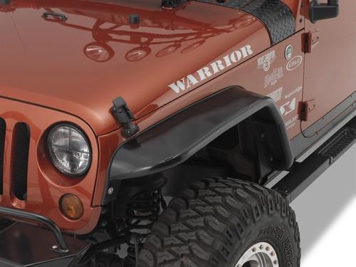 Warrior products s7301 tube fender flares 97-06 tj wrangler