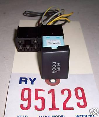 Cadillac 98 catera fuel door opener switch black 1998