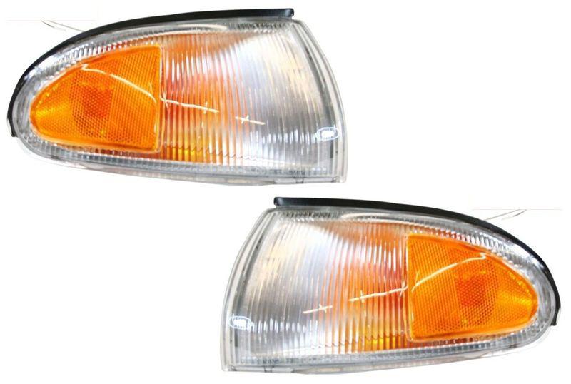 Corner light lamp assembly pair set (driver & passenger side, qty 2)