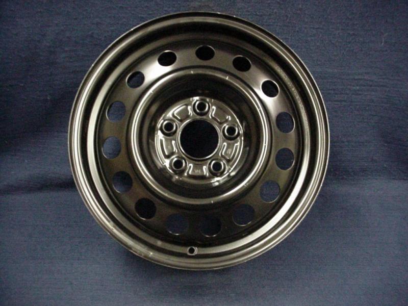 Hyundai elantra 11-13 16" black steel wheel - 1