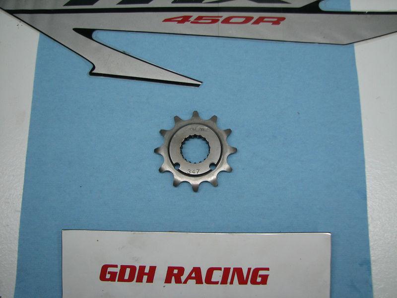 450r 450er 450 r er 12 tooth front sprocket sunstar honda