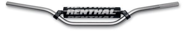 Renthal 7/8in. mini racer handlebar - mini high bend - silver  757-02-si-01-185