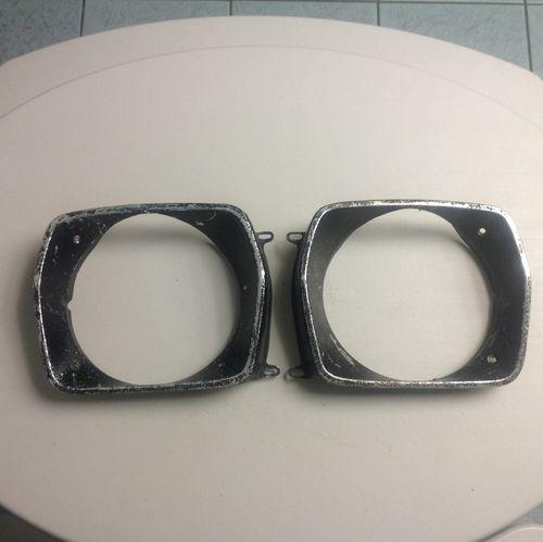 Headlight bezels 1970 - 1973 duster valiant scamp trim sizzler