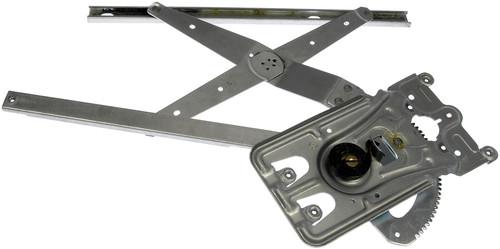 Window regulator, power w/o motor rear left platinum# 1335715