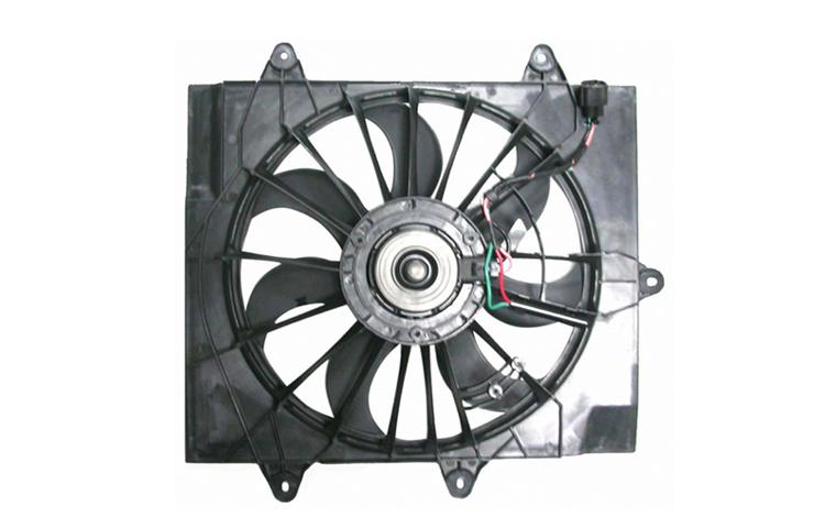 Depo ac condenser and radiator cooling fan 04-05 chrysler pt cruiser 2.4l