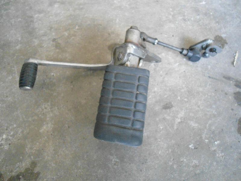 1984 honda shadow vt500c vt500 vt 500 shifter pedal left footpeg foot peg