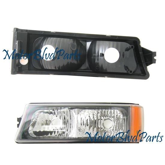 03-07 silverado bumper/parking light lamp driver left