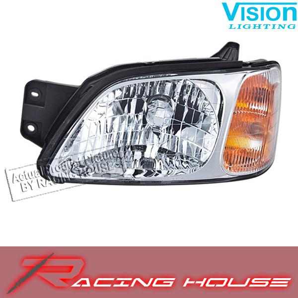 Driver side l/h headlight lamp unit 00-04 subaru legacy l 03-06 baja sport