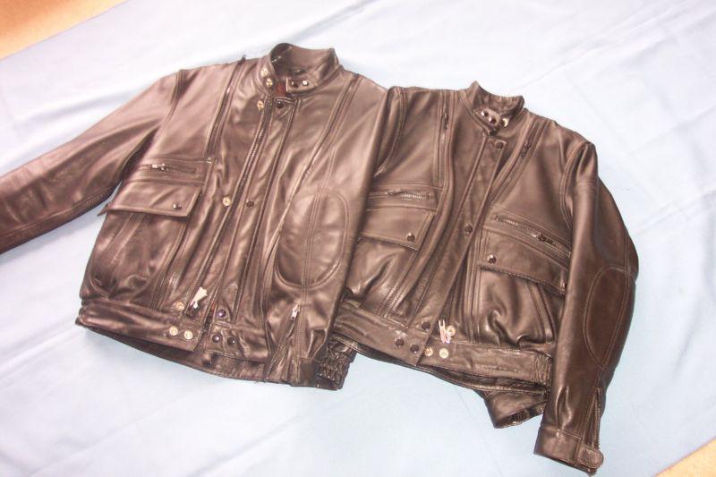 Hein gericke "concord" his and her's leather motorcycle jackets