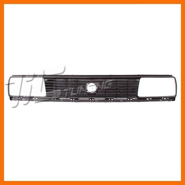 85-87 golf gti jetta wolfsburg front grille vw1200101 for rect lamp non rounded