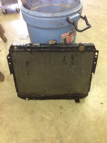 73 74 1973 1974 roadrunner charger small block radiator mopar