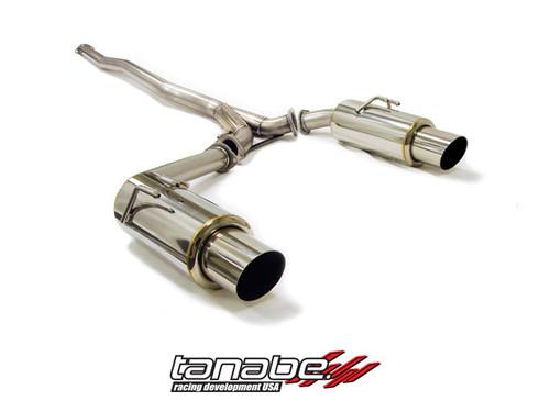 Tanabe concept g catback exhaust for 08-09 lancer evo 10t80139