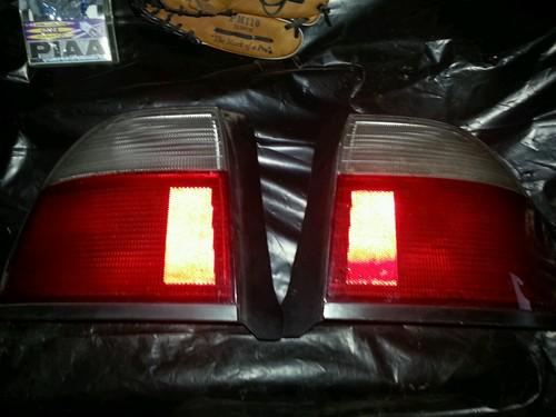 Rare jdm 96-97 accord tail lights clear and red no amber