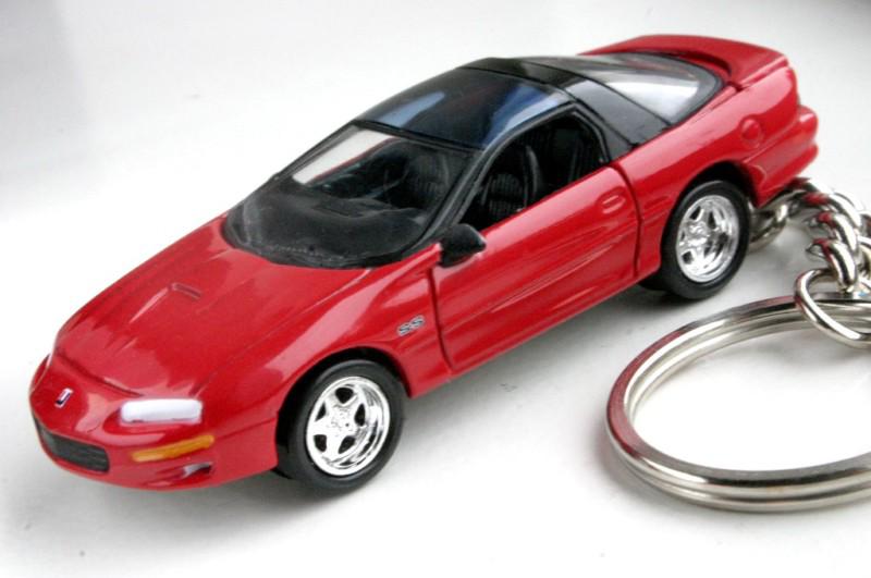 1998 camaro ss red with t-tops 98 99 * diecast keychain