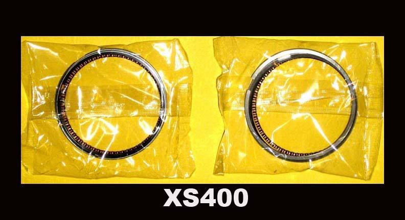 Yamaha xs400 piston rings set x2 1977 1978 1979 1980 1981 std. size sohc