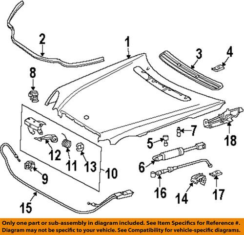 Mercedes-benz-mb oem 2118800464 hood-safety catch