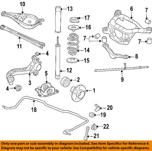 Bmw oem 33303411651 suspension control arm/control arm