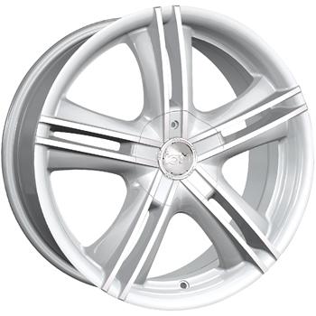 16x7 hypersilver alloy ion style 161 wheels 4x100 4x4.5 +40 plymouth neon 4-lug