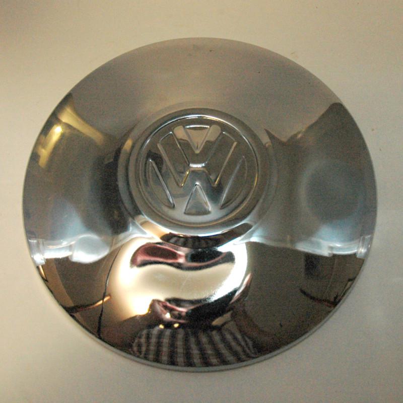 Vintage volkswagen vw hub cap 10 inches chrome some wear hubcap bus beetle