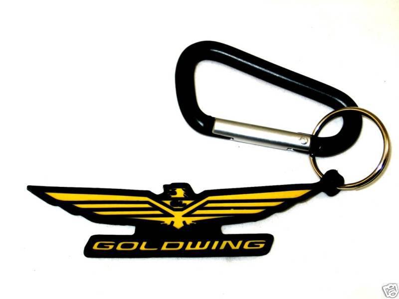 Goldwing key chain with carabiner