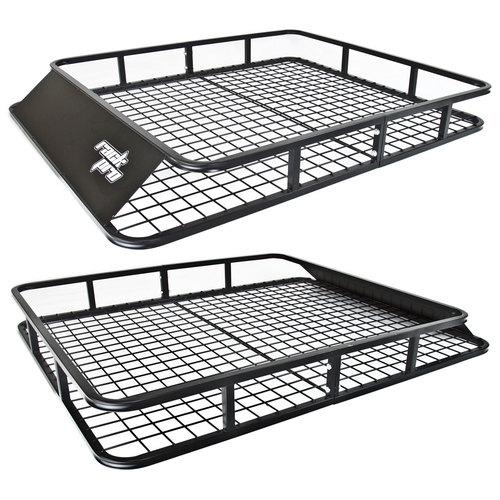 Luggage carrier basket roof rack cargo car top universal 47"x40" large suv new