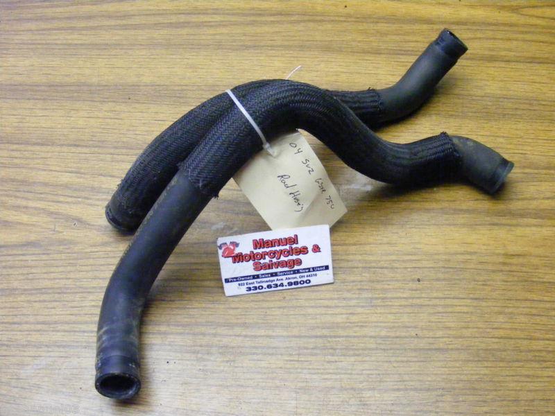 04 2004 suzuki gsxr750 gsxr 750 radiator hoses