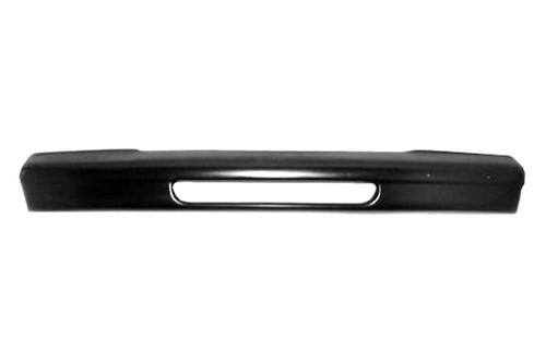 Replace fo1002341 - ford e-series front bumper face bar w/o pad holes oe style