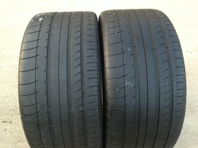 (2) pair michelin latitude sport 295/35 r21 107y "5/32" 