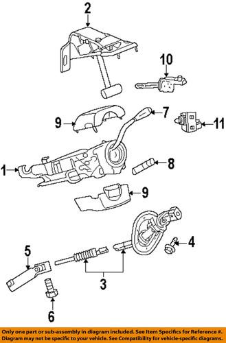 Mopar oem 6508531aa steering column-intermed shaft screw